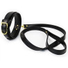 Generique Collier et Laisse Lighty Noir